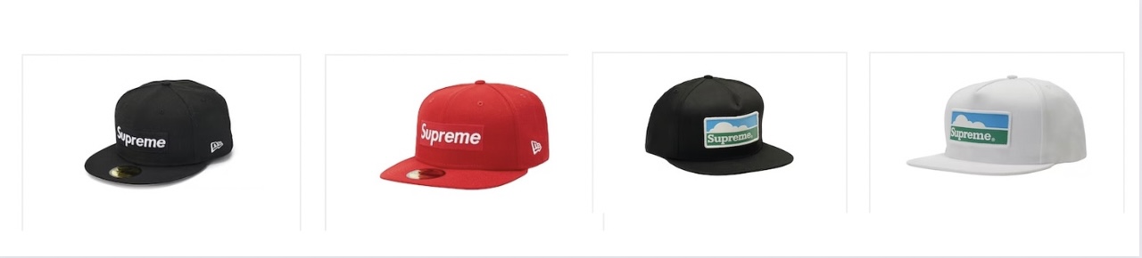 Supreme Hat Cap Styles