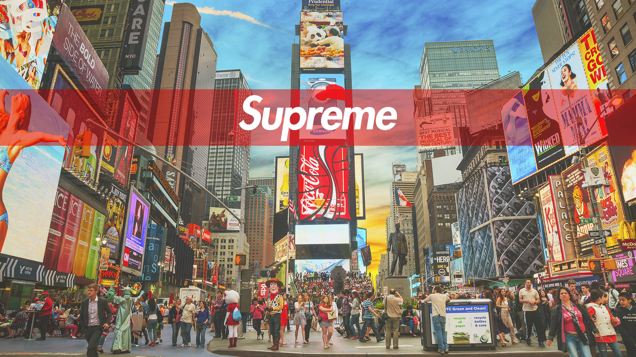 Nyc Supreme Wallpaper Authenticsupreme Com