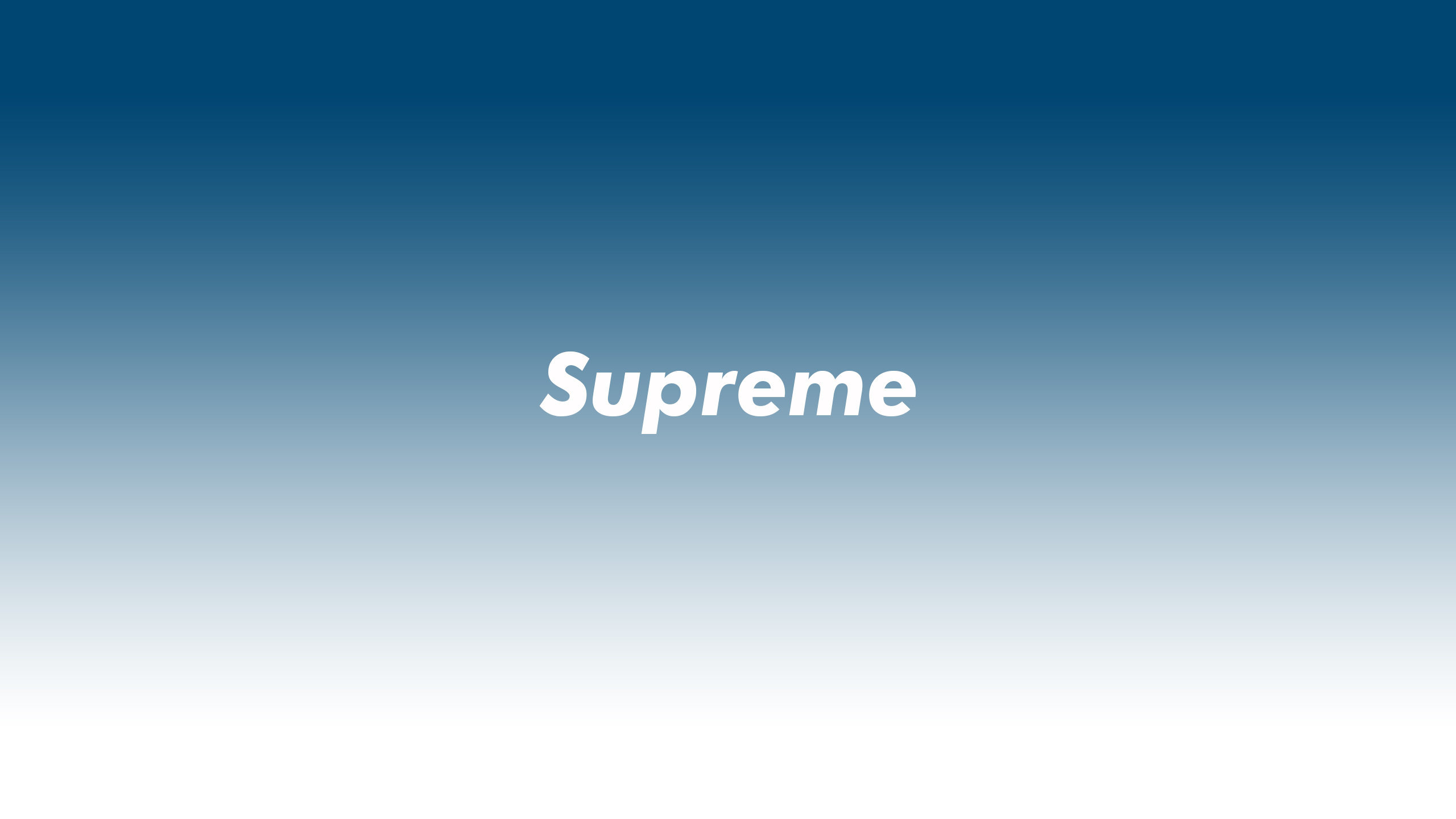 Supreme Minimal Blue Wallpaper - 0