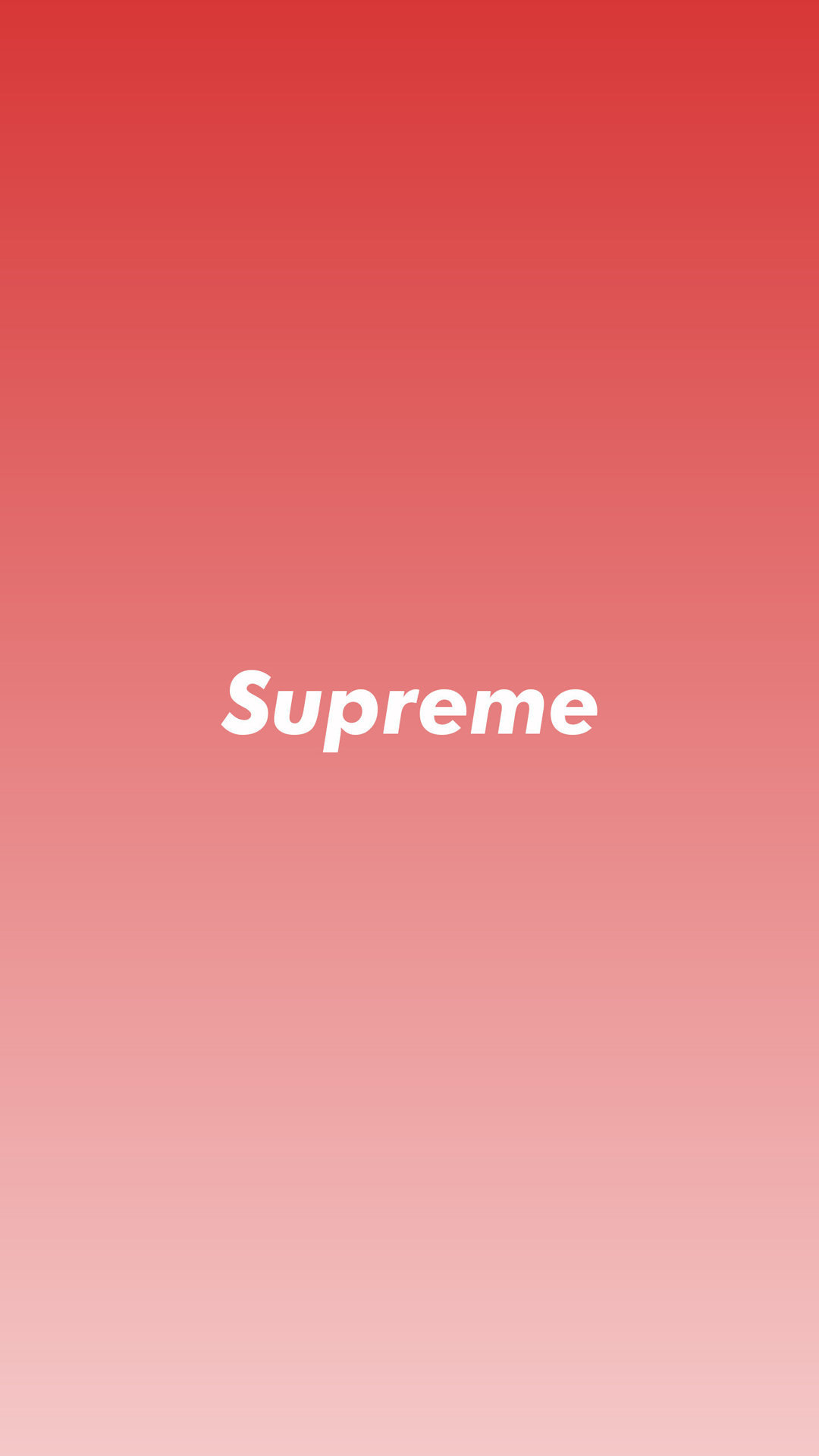 Supreme Minimal Red Wallpaper - AuthenticSupreme.com