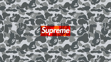 Supreme Bape Camo