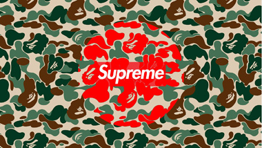 Supreme Bape Jungle Camo